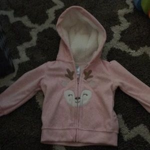 Carters pink sweatshirt